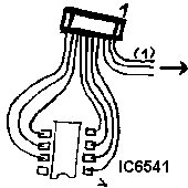 Anschlu� an den Pads des EEPROMs